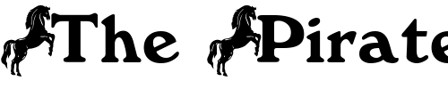 Font : HorsePose-Becker Custom Text : The Pirate Way Test your own text here Click to download or to view this font on a tshirt that can be custom printed in Bali