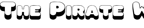 Font : HotDog-Wd Custom Text : The Pirate Way Test your own text here Click to download or to view this font on a tshirt that can be custom printed in Bali
