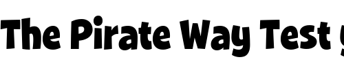 Font : HouseHolidayTTF-Sans Custom Text : The Pirate Way Test your own text here Click to download or to view this font on a tshirt that can be custom printed in Bali