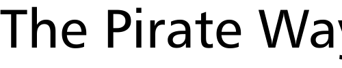 Font : Humana-777 Custom Text : The Pirate Way Test your own text here Click to download or to view this font on a tshirt that can be custom printed in Bali