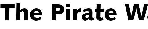 Font : Humanist-531-Black-BT Custom Text : The Pirate Way Test your own text here Click to download or to view this font on a tshirt that can be custom printed in Bali