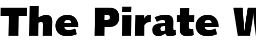 Font : Humanst531-UBlk-BT-Ultra-Black Custom Text : The Pirate Way Test your own text here Click to download or to view this font on a tshirt that can be custom printed in Bali