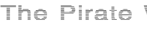 Font : HvStripe-ExtraB Custom Text : The Pirate Way Test your own text here Click to download or to view this font on a tshirt that can be custom printed in Bali