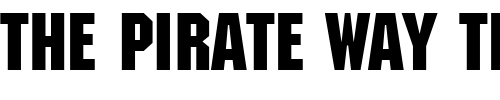 Font : ITCMachine-Medium Custom Text : The Pirate Way Test your own text here Click to download or to view this font on a tshirt that can be custom printed in Bali