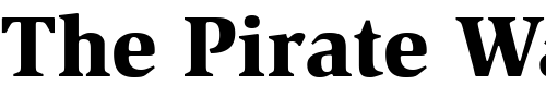 Font : ITCSlimbach-Black Custom Text : The Pirate Way Test your own text here Click to download or to view this font on a tshirt that can be custom printed in Bali