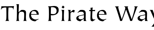 Font : ITCTiepolo-Book Custom Text : The Pirate Way Test your own text here Click to download or to view this font on a tshirt that can be custom printed in Bali