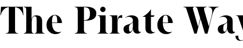 Font : ITCTom-s-Roman Custom Text : The Pirate Way Test your own text here Click to download or to view this font on a tshirt that can be custom printed in Bali