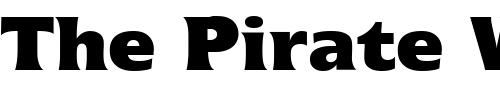 Font : Icone-LT-Extra-Black Custom Text : The Pirate Way Test your own text here Click to download or to view this font on a tshirt that can be custom printed in Bali