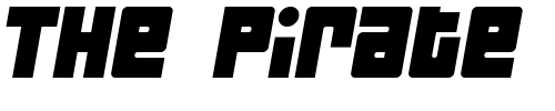 Font : Industrial-Decapitalist-Italic Custom Text : The Pirate Way Test your own text here Click to download or to view this font on a tshirt that can be custom printed in Bali