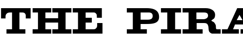 Font : Industrial-Press-Regular Custom Text : The Pirate Way Test your own text here Click to download or to view this font on a tshirt that can be custom printed in Bali