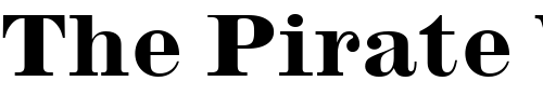 Font : InflexMT-Bold Custom Text : The Pirate Way Test your own text here Click to download or to view this font on a tshirt that can be custom printed in Bali