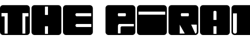 Font : Infobubble Custom Text : The Pirate Way Test your own text here Click to download or to view this font on a tshirt that can be custom printed in Bali