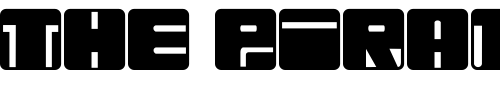 Font : Infobubble2 Custom Text : The Pirate Way Test your own text here Click to download or to view this font on a tshirt that can be custom printed in Bali