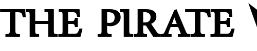 Font : InfraRed-Black Custom Text : The Pirate Way Test your own text here Click to download or to view this font on a tshirt that can be custom printed in Bali