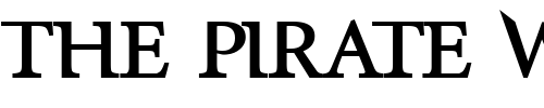 Font : InfraRed-ExtraBold Custom Text : The Pirate Way Test your own text here Click to download or to view this font on a tshirt that can be custom printed in Bali