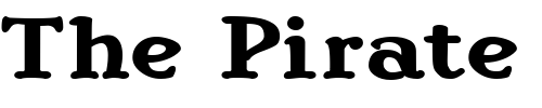 Font : IngrianaXBold-Bold Custom Text : The Pirate Way Test your own text here Click to download or to view this font on a tshirt that can be custom printed in Bali