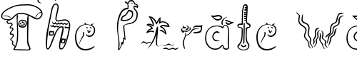 Font : Initial8-Becker Custom Text : The Pirate Way Test your own text here Click to download or to view this font on a tshirt that can be custom printed in Bali