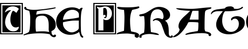 Font : Initials-Bradley-and-Caxton-Normal Custom Text : The Pirate Way Test your own text here Click to download or to view this font on a tshirt that can be custom printed in Bali