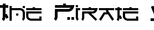 Font : IttoBlock Custom Text : The Pirate Way Test your own text here Click to download or to view this font on a tshirt that can be custom printed in Bali