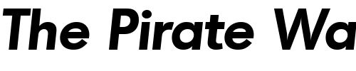 Font : IvanBecker-Bold-Italic Custom Text : The Pirate Way Test your own text here Click to download or to view this font on a tshirt that can be custom printed in Bali