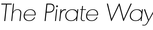Font : IvanBecker-ExtraLight-Italic Custom Text : The Pirate Way Test your own text here Click to download or to view this font on a tshirt that can be custom printed in Bali