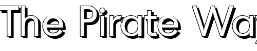Font : IvanBeckerShadow-Regular Custom Text : The Pirate Way Test your own text here Click to download or to view this font on a tshirt that can be custom printed in Bali