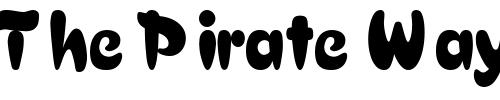 Font : Ivorton Custom Text : The Pirate Way Test your own text here Click to download or to view this font on a tshirt that can be custom printed in Bali