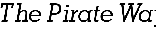 Font : JaakSSK-Italic Custom Text : The Pirate Way Test your own text here Click to download or to view this font on a tshirt that can be custom printed in Bali