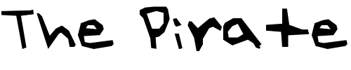 Font : Jack-s-Handwriting Custom Text : The Pirate Way Test your own text here Click to download or to view this font on a tshirt that can be custom printed in Bali