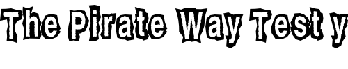Font : JackOLantern Custom Text : The Pirate Way Test your own text here Click to download or to view this font on a tshirt that can be custom printed in Bali