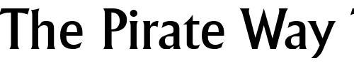 Font : JacobBecker-Medium Custom Text : The Pirate Way Test your own text here Click to download or to view this font on a tshirt that can be custom printed in Bali