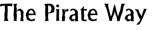 Font : JacobBeckerAntique-Medium-Regular Custom Text : The Pirate Way Test your own text here Click to download or to view this font on a tshirt that can be custom printed in Bali