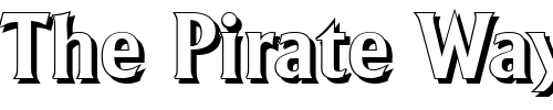 Font : JacobBeckerShadow-Bold Custom Text : The Pirate Way Test your own text here Click to download or to view this font on a tshirt that can be custom printed in Bali