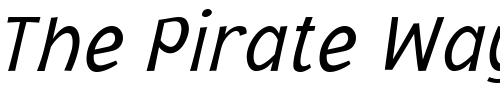 Font : Jacoby-ICG-LightItalic Custom Text : The Pirate Way Test your own text here Click to download or to view this font on a tshirt that can be custom printed in Bali