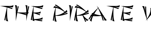 Font : Jade-Monkey-BTN-Split Custom Text : The Pirate Way Test your own text here Click to download or to view this font on a tshirt that can be custom printed in Bali