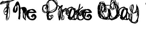 Font : Jade-s-Psychosis Custom Text : The Pirate Way Test your own text here Click to download or to view this font on a tshirt that can be custom printed in Bali
