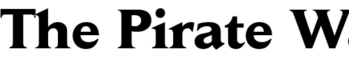 Font : Jaeger-Daily-News-Bold Custom Text : The Pirate Way Test your own text here Click to download or to view this font on a tshirt that can be custom printed in Bali