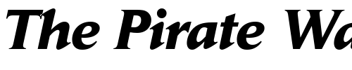 Font : JaegerDailyNews-Bold-Italic Custom Text : The Pirate Way Test your own text here Click to download or to view this font on a tshirt that can be custom printed in Bali