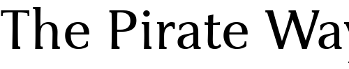 Font : JaguarJC-Book Custom Text : The Pirate Way Test your own text here Click to download or to view this font on a tshirt that can be custom printed in Bali