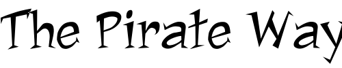 Font : JawboxChanky Custom Text : The Pirate Way Test your own text here Click to download or to view this font on a tshirt that can be custom printed in Bali