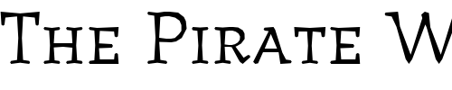 Font : JournalTextSmallcaps Custom Text : The Pirate Way Test your own text here Click to download or to view this font on a tshirt that can be custom printed in Bali