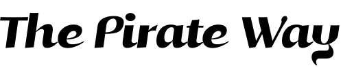 Font : JuicyRegular-Italic Custom Text : The Pirate Way Test your own text here Click to download or to view this font on a tshirt that can be custom printed in Bali