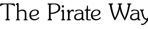 Font : JuliusBecker-ExtraLight Custom Text : The Pirate Way Test your own text here Click to download or to view this font on a tshirt that can be custom printed in Bali