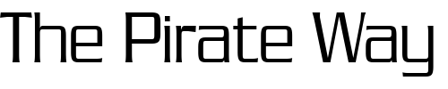 Font : JuliusCondensed Custom Text : The Pirate Way Test your own text here Click to download or to view this font on a tshirt that can be custom printed in Bali