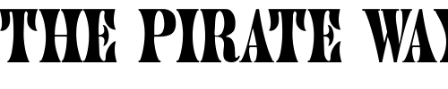 Font : Juniper-Normal Custom Text : The Pirate Way Test your own text here Click to download or to view this font on a tshirt that can be custom printed in Bali