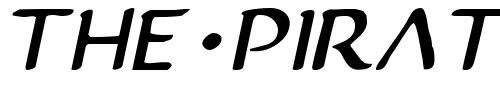 Font : Justinian-2-Italic Custom Text : The Pirate Way Test your own text here Click to download or to view this font on a tshirt that can be custom printed in Bali