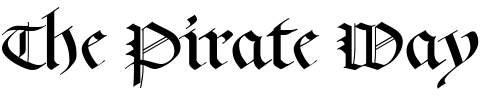 Font : KL-Gotic1-DB Custom Text : The Pirate Way Test your own text here Click to download or to view this font on a tshirt that can be custom printed in Bali