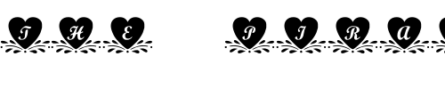 Font : KR-Amish-Heart Custom Text : The Pirate Way Test your own text here Click to download or to view this font on a tshirt that can be custom printed in Bali