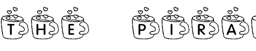 Font : KR-Coffee-Love Custom Text : The Pirate Way Test your own text here Click to download or to view this font on a tshirt that can be custom printed in Bali