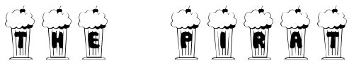 Font : KR-Shake Custom Text : The Pirate Way Test your own text here Click to download or to view this font on a tshirt that can be custom printed in Bali